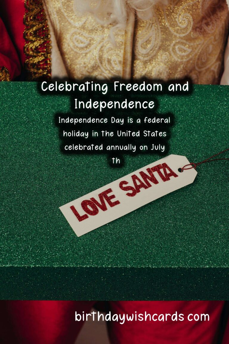 The History and Significance of Independence Day