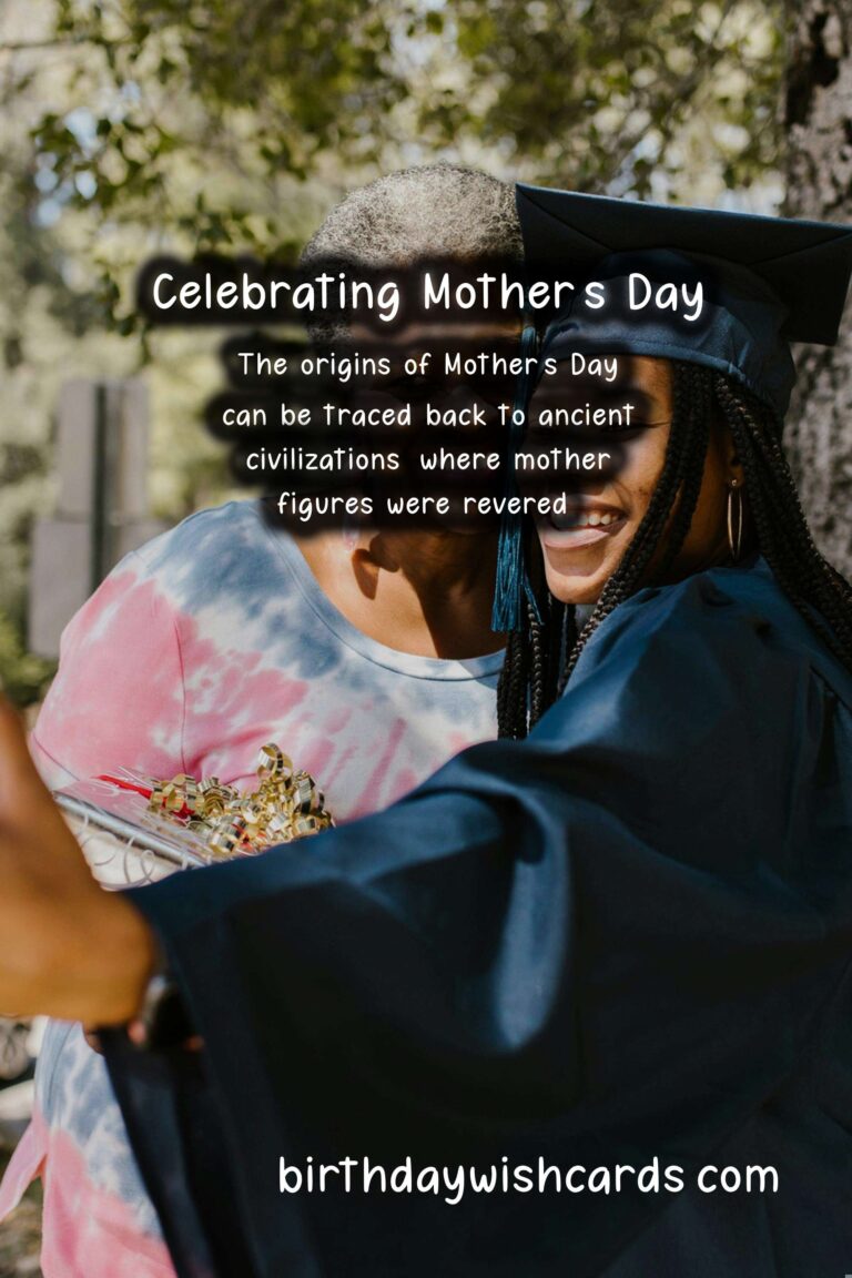 The History and Significance of Mother's Day