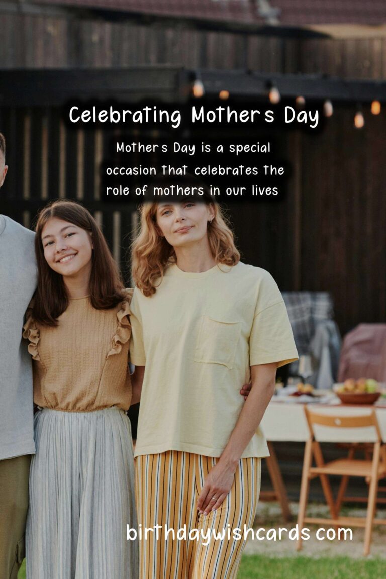 The History and Significance of Mother's Day