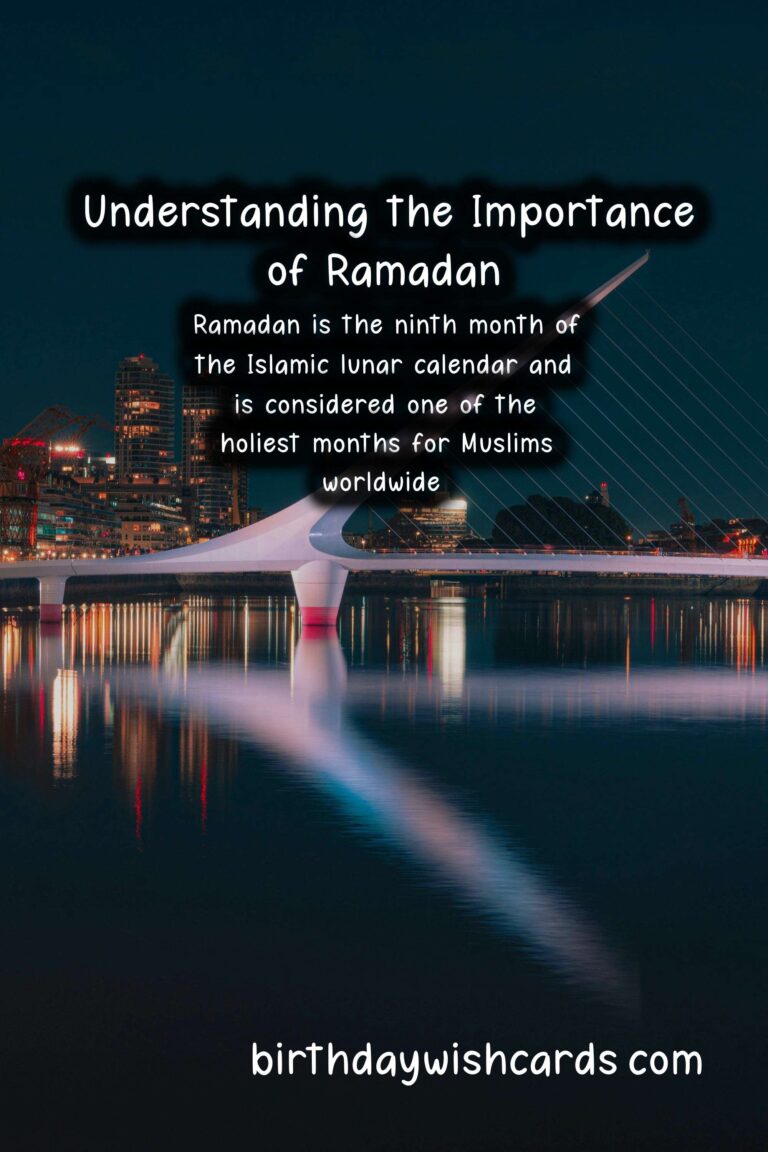 The History and Significance of Ramadan