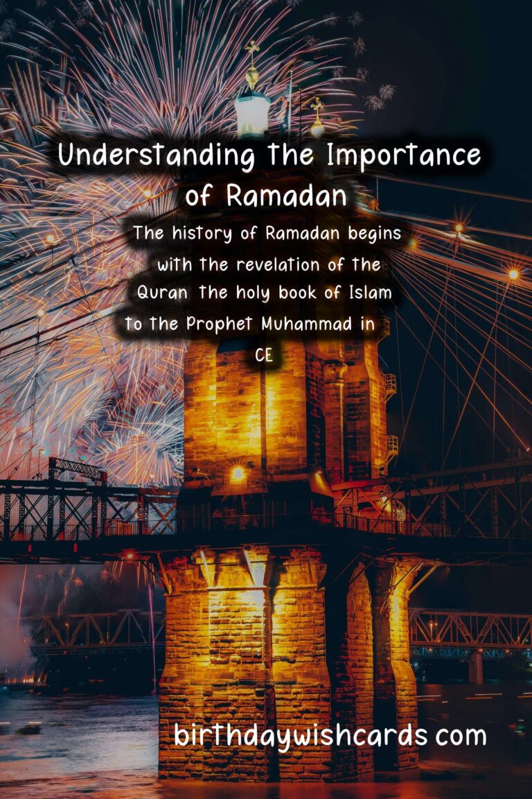 The History and Significance of Ramadan