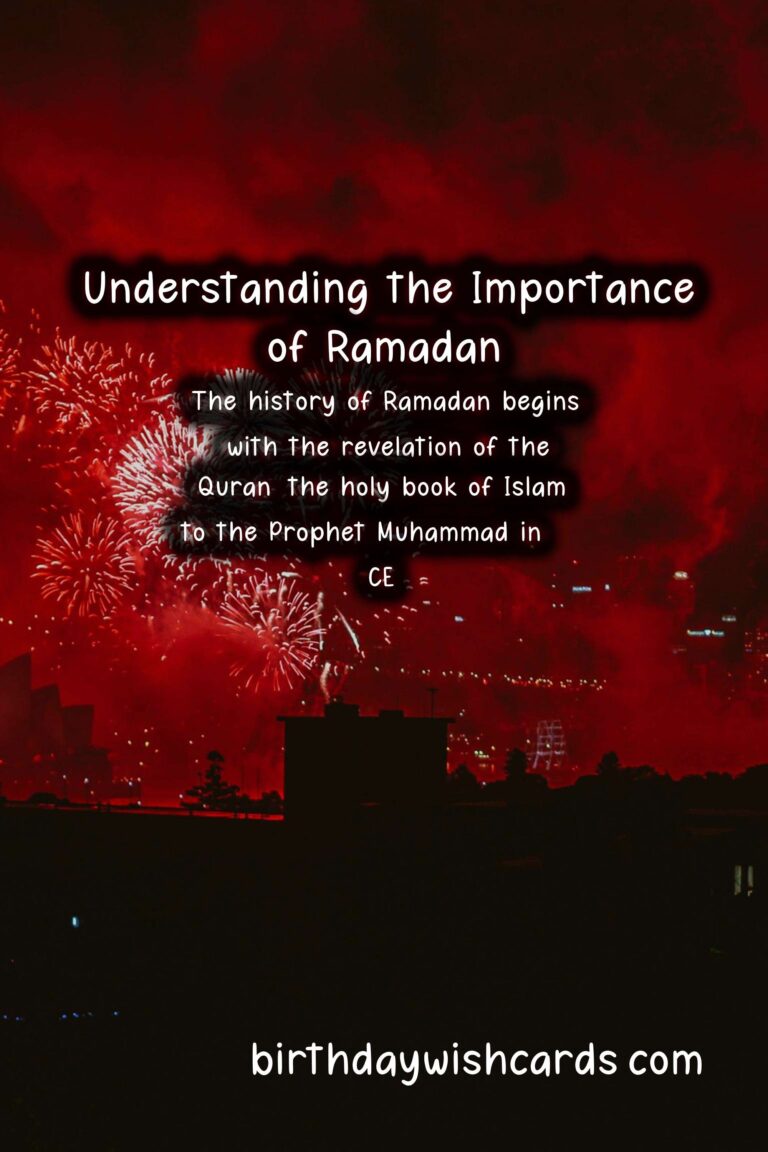 The History and Significance of Ramadan