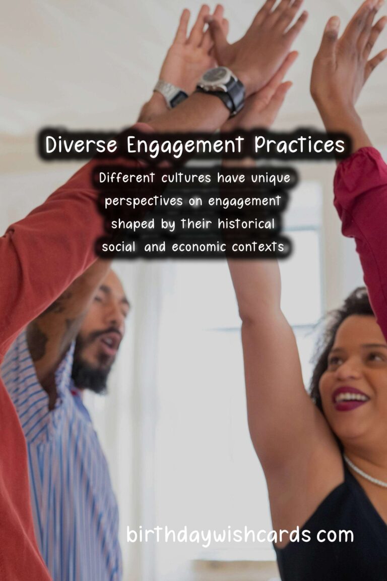 The Importance of Engagement in Different Cultures