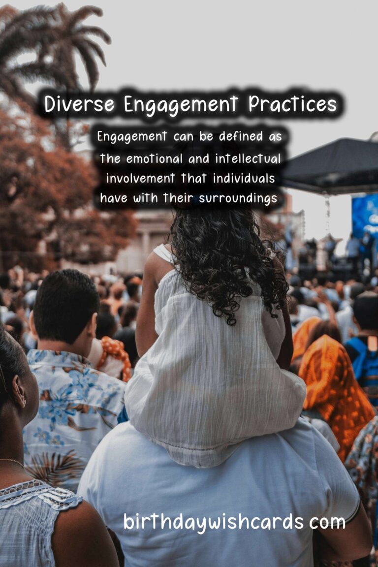 The Importance of Engagement in Different Cultures