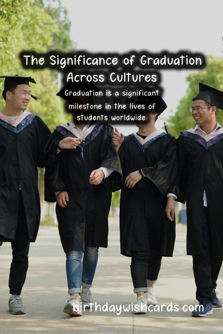 The Importance of Graduation in Different Cultures