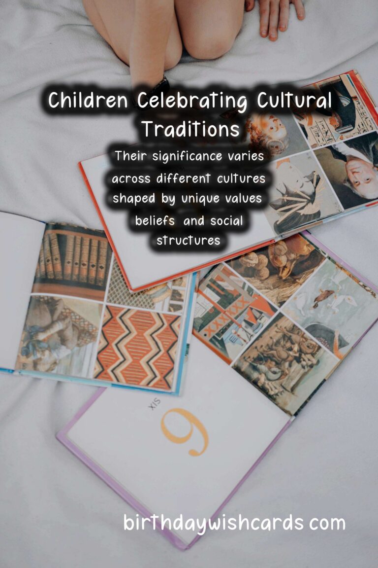 The Importance of Kids in Different Cultures