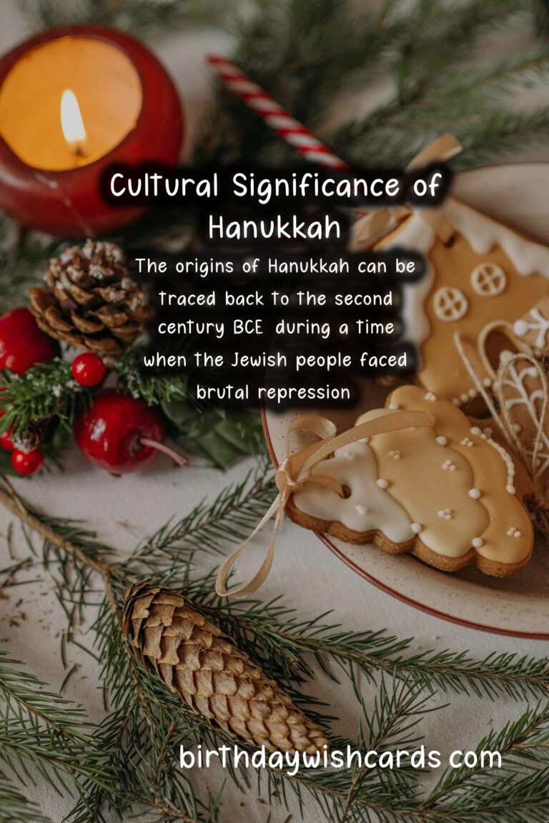 The Rich History and Cultural Significance of Hanukkah