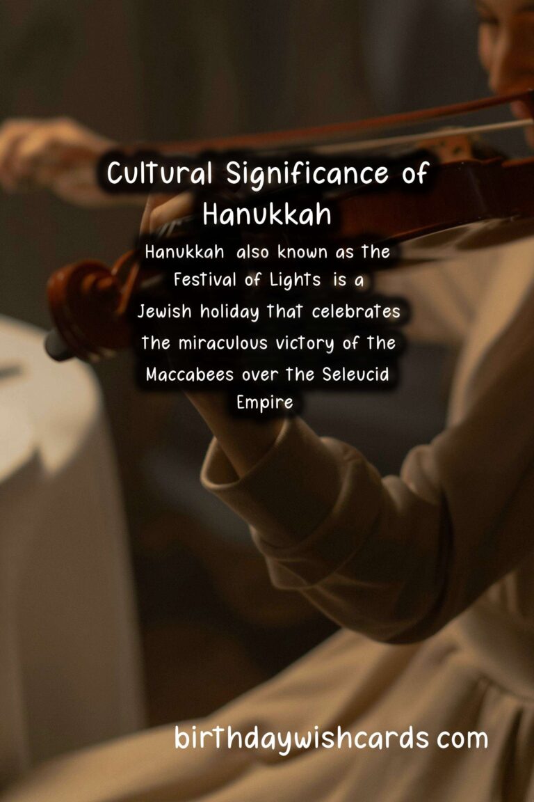 The Rich History and Cultural Significance of Hanukkah