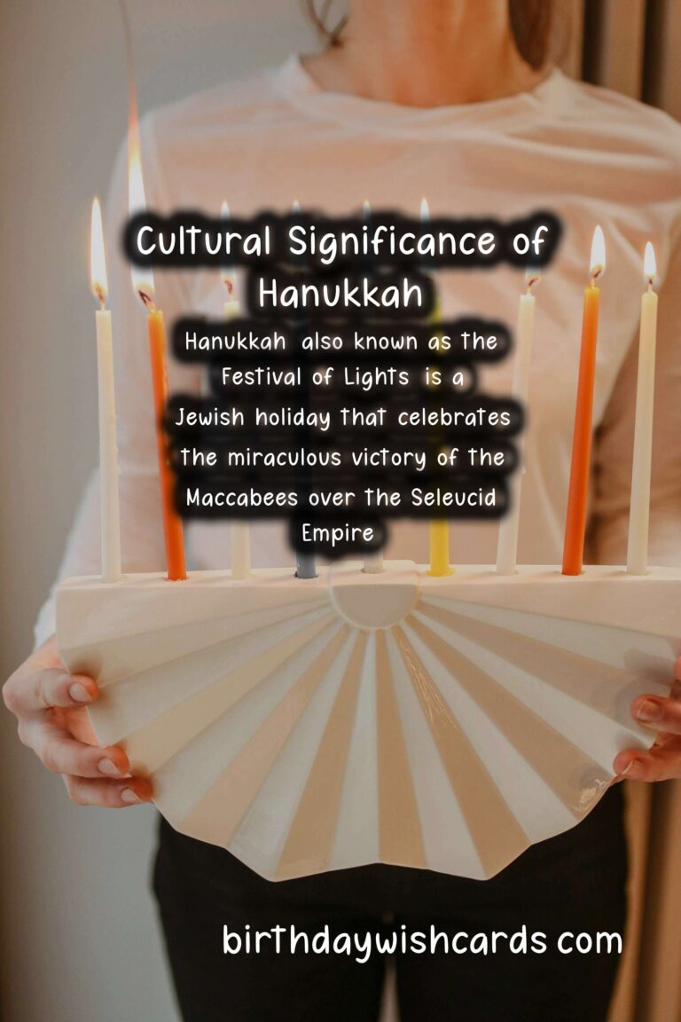 The Rich History and Cultural Significance of Hanukkah