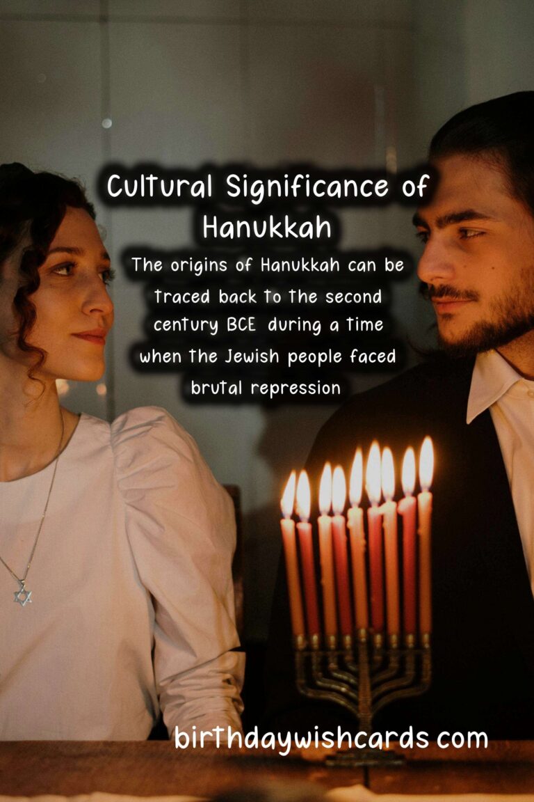 The Rich History and Cultural Significance of Hanukkah
