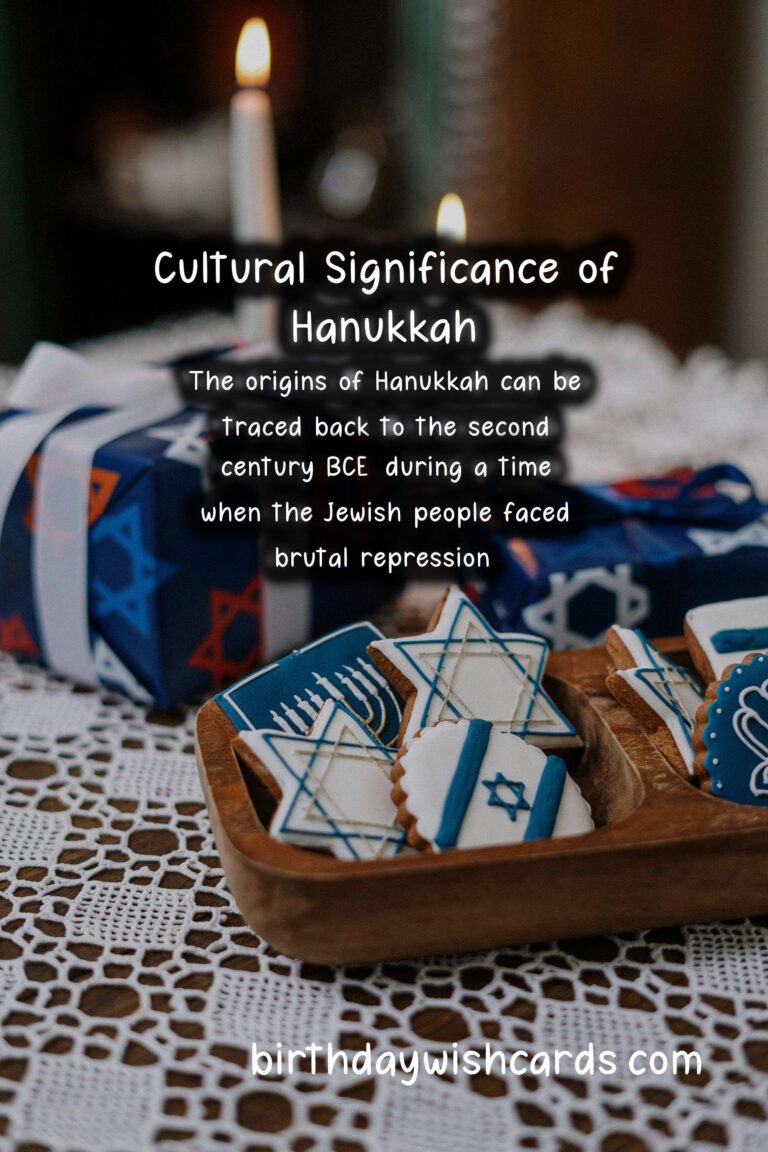 The Rich History and Cultural Significance of Hanukkah