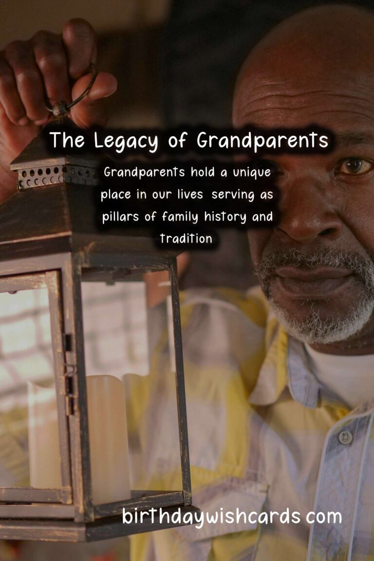 The Rich Tapestry of Grandparents' History