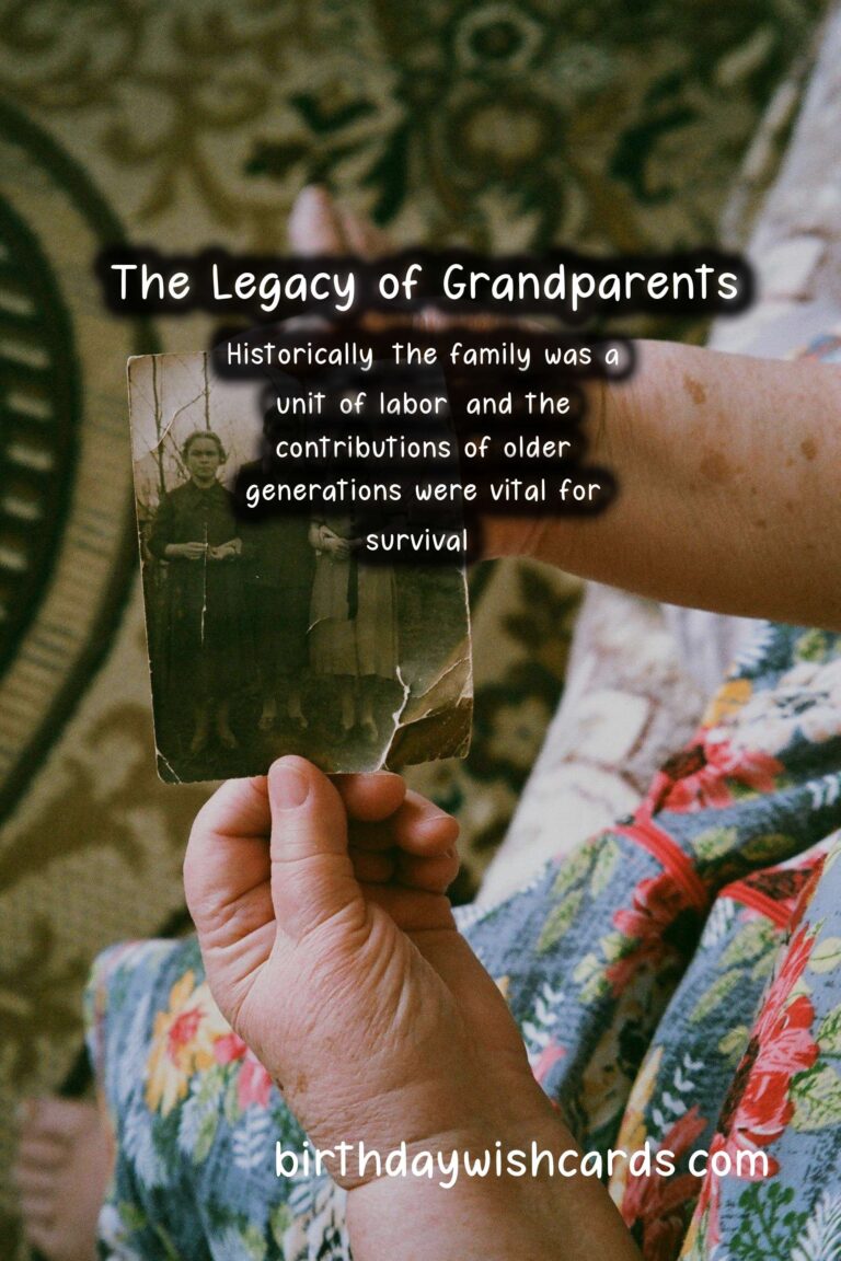 The Rich Tapestry of Grandparents' History