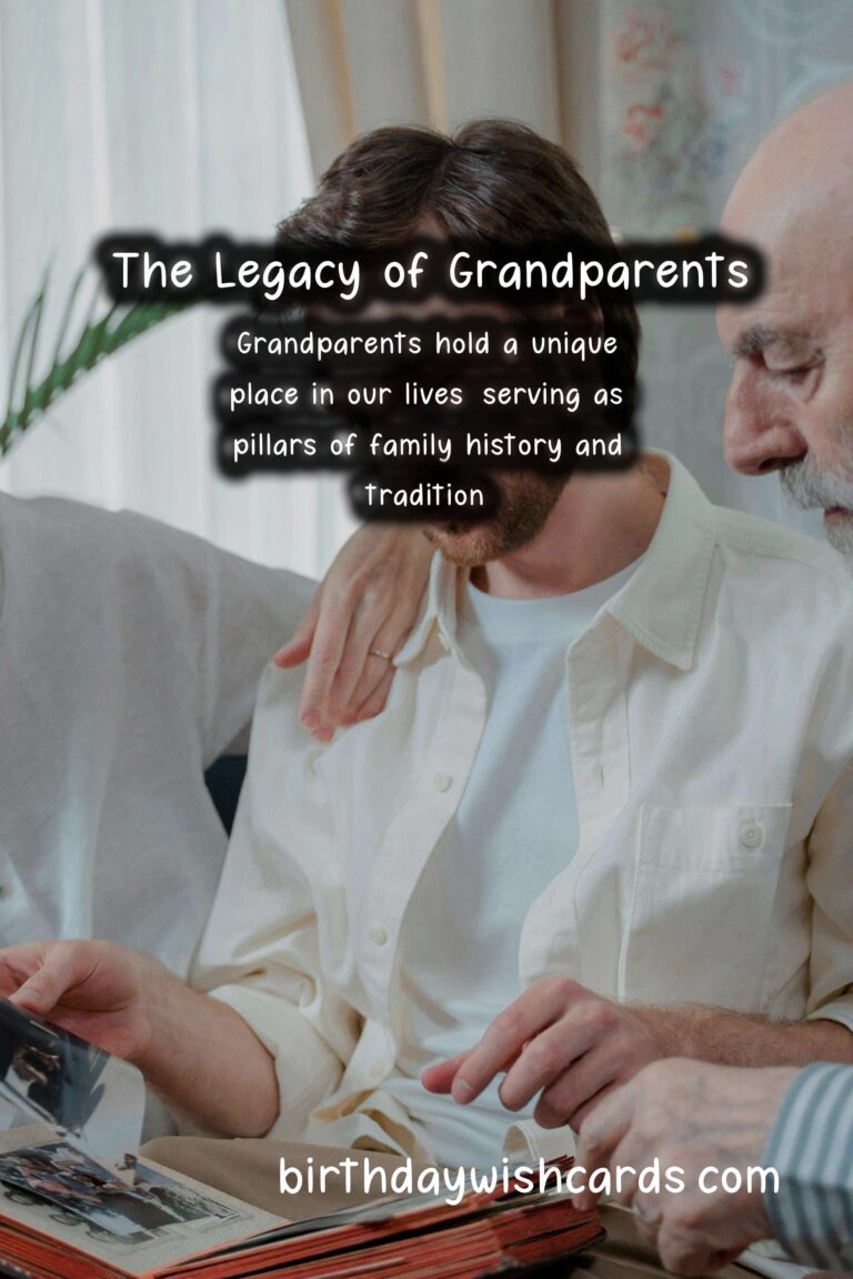 The Rich Tapestry of Grandparents' History