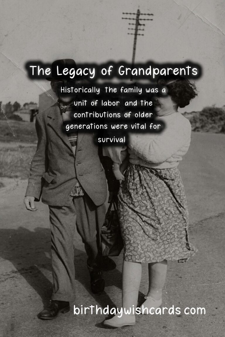 The Rich Tapestry of Grandparents' History