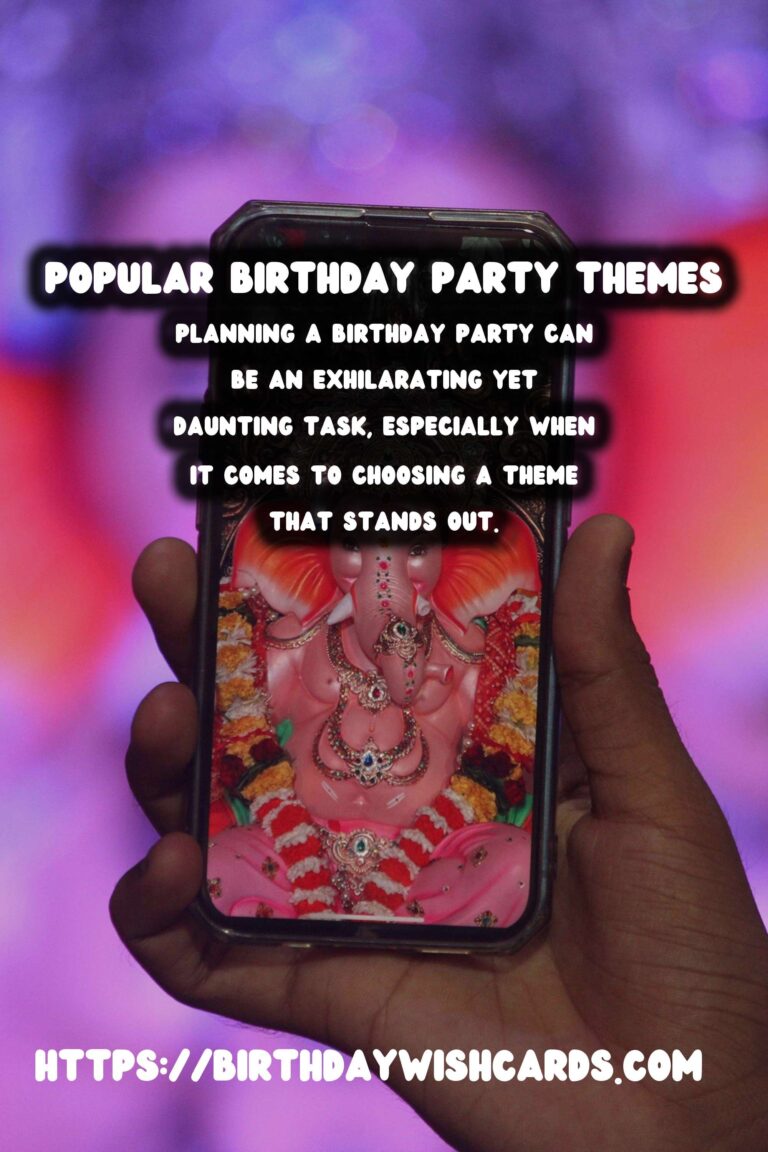 The Ultimate Guide to Birthday Party Themes That Go Viral