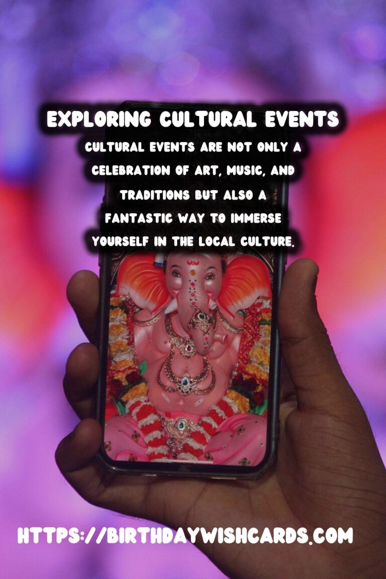 The Ultimate Guide to Cultural Events You'll Love