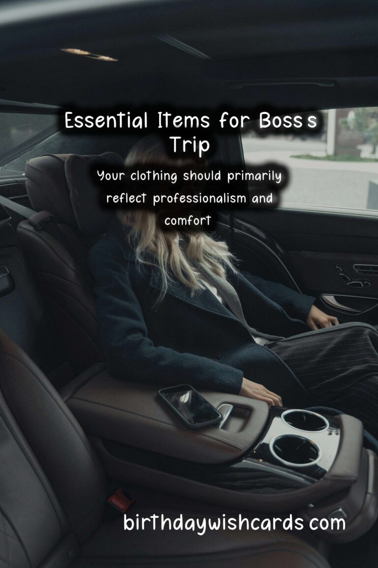 The Ultimate Packing Guide for Boss’s Trips