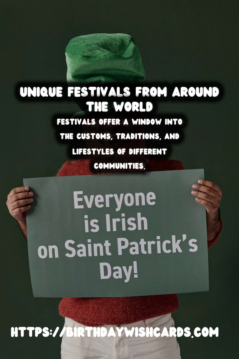 Timeless International Festival Guides That Are Unique