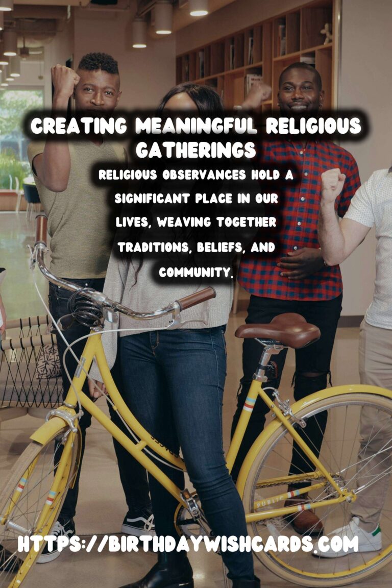 Timeless Religious Observance Planning That Reflect Your Style