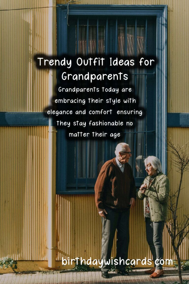 Timeless Seasonal Fashion Trends for Grandparents