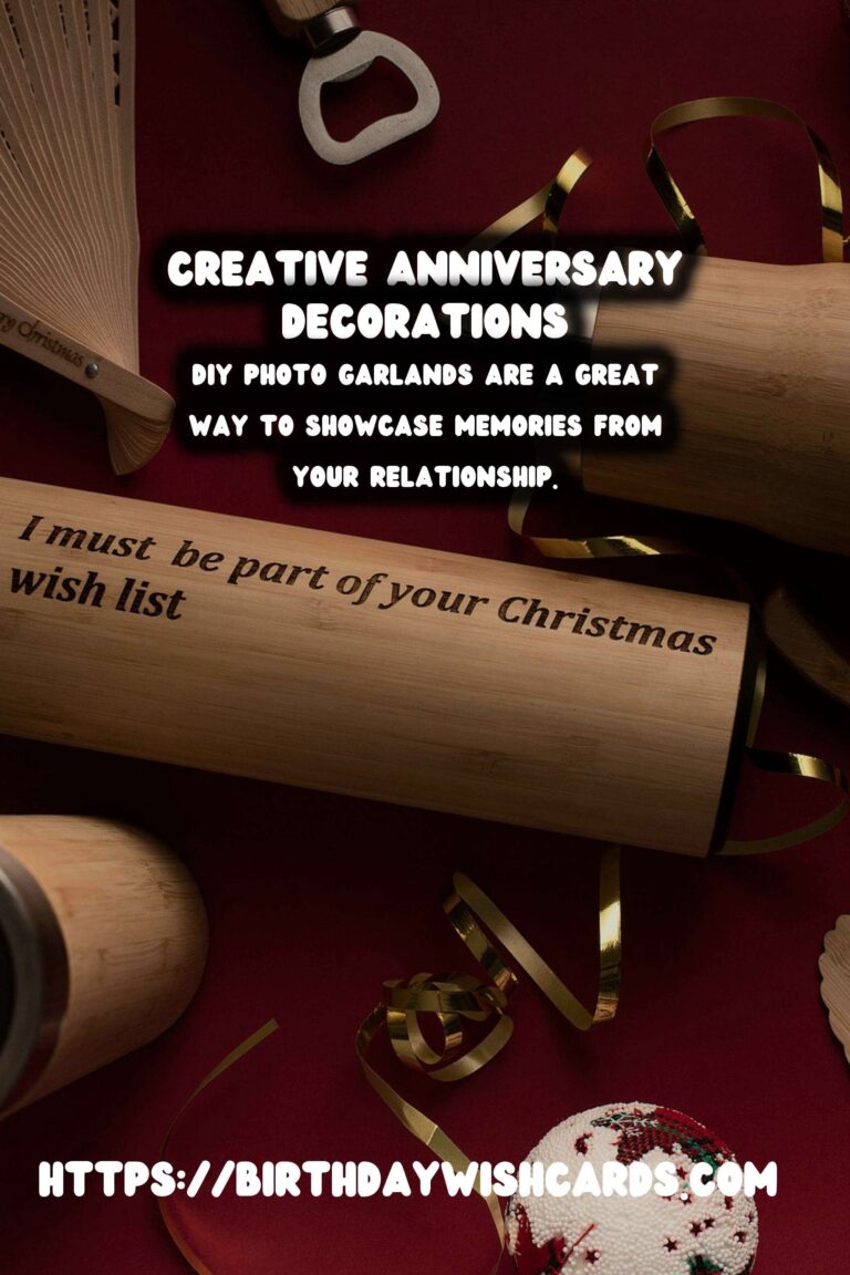Top 10 Anniversary Decoration Ideas On a Budget