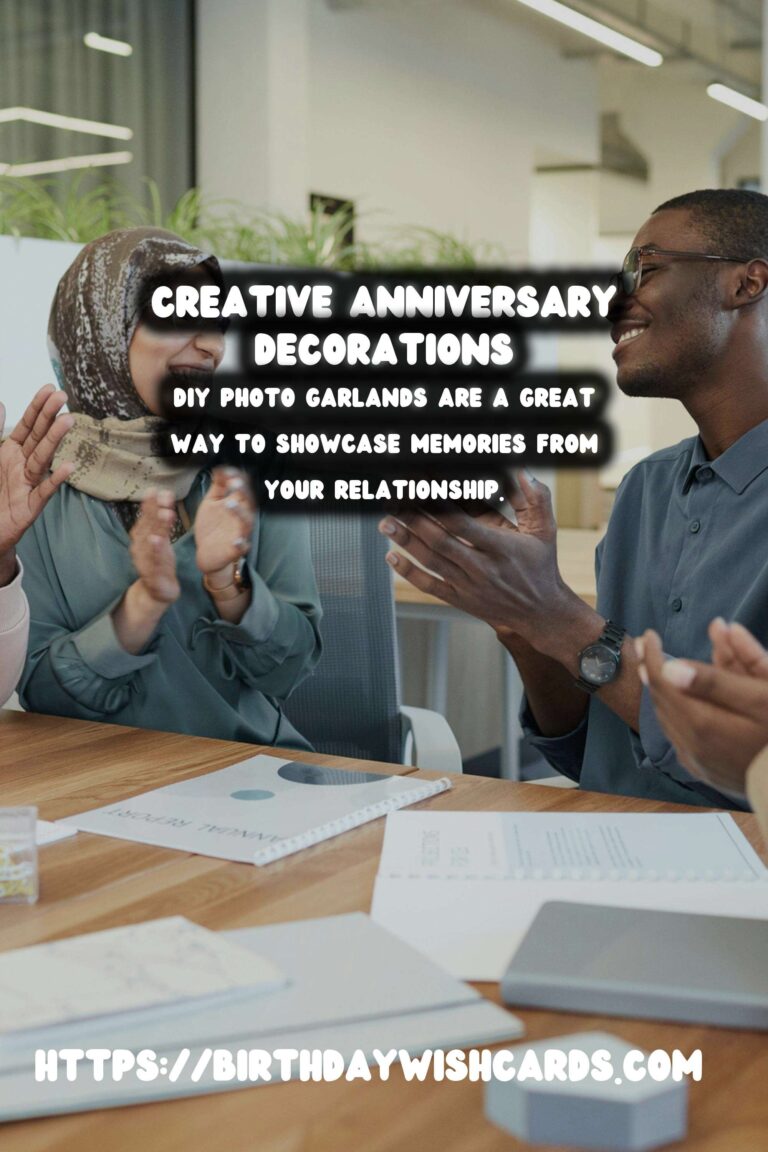 Top 10 Anniversary Decoration Ideas On a Budget