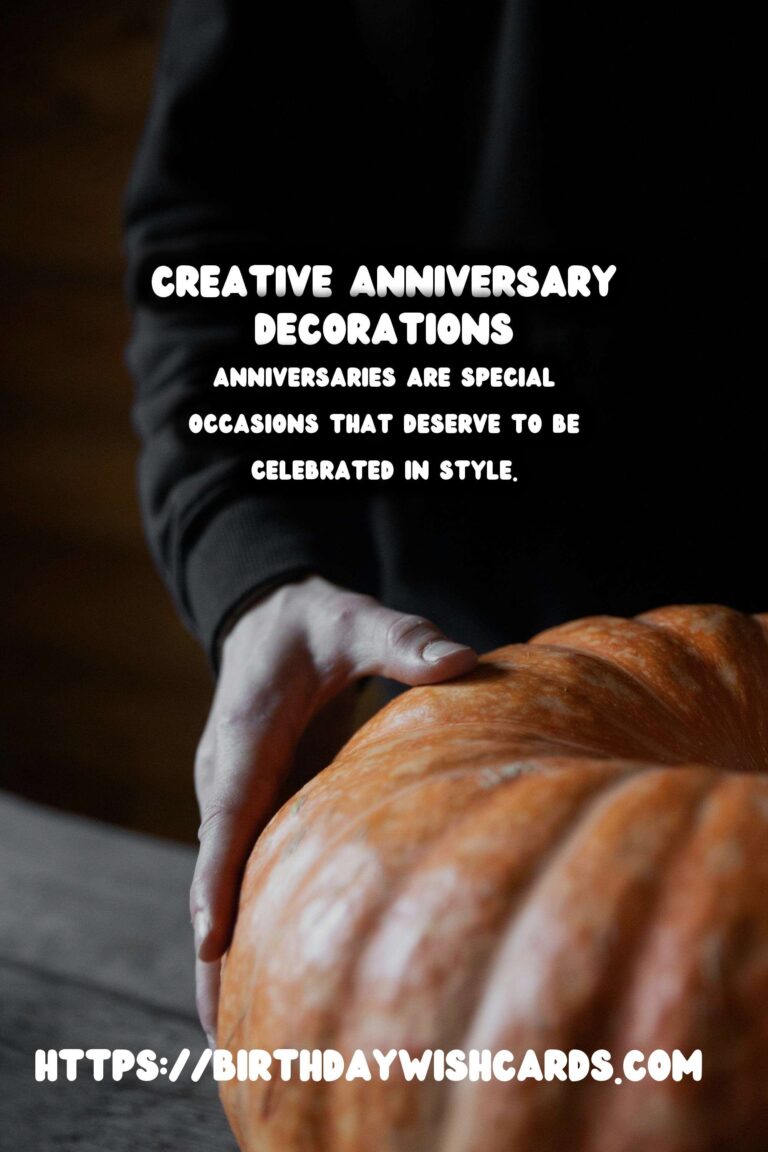 Top 10 Anniversary Decoration Ideas On a Budget