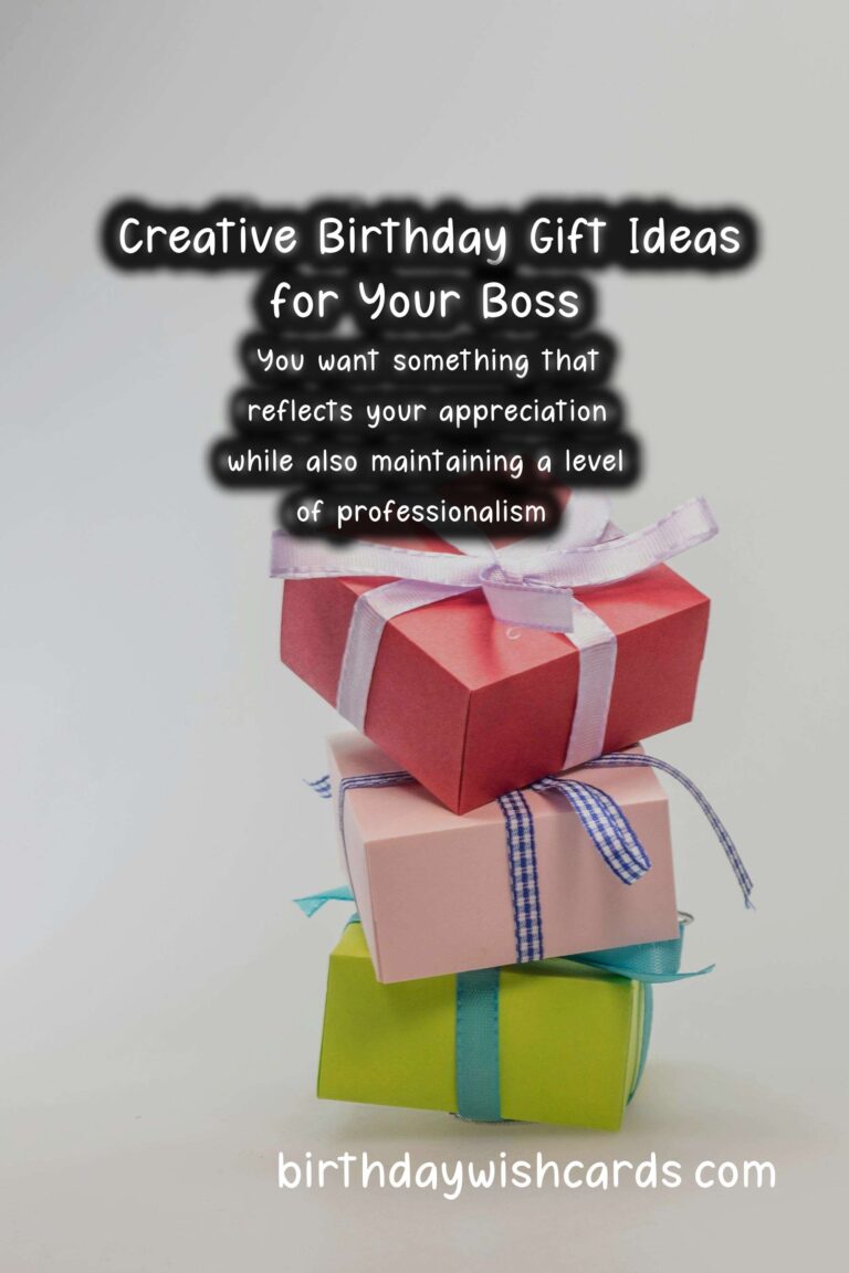 Top 10 Birthday Gift Ideas for Bosses