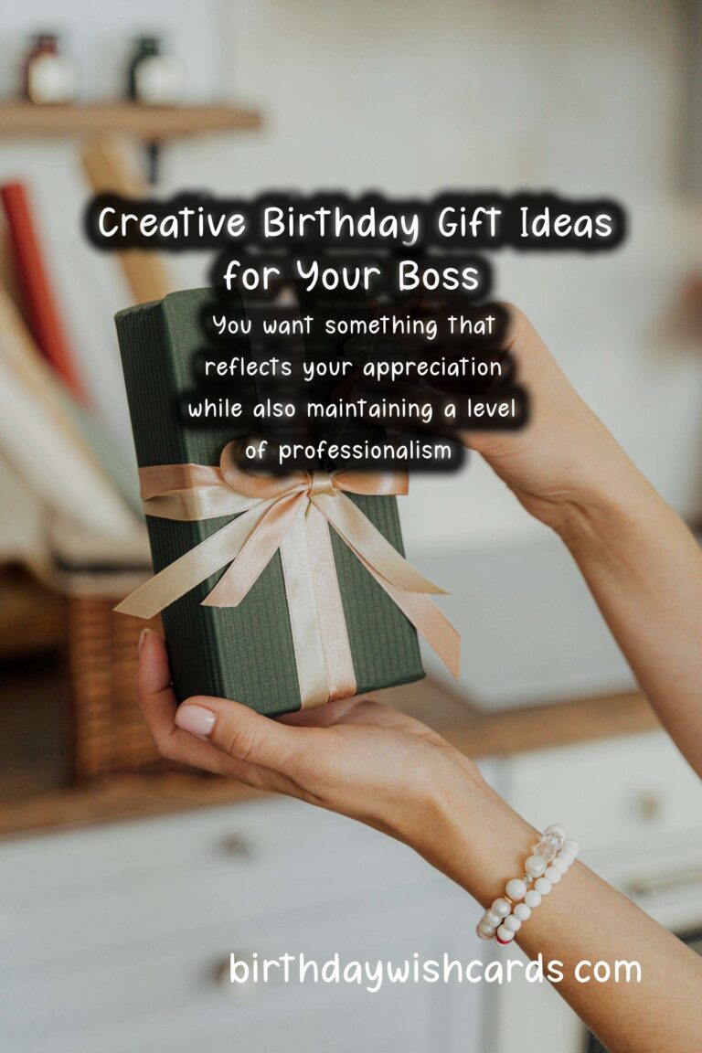 Top 10 Birthday Gift Ideas for Bosses