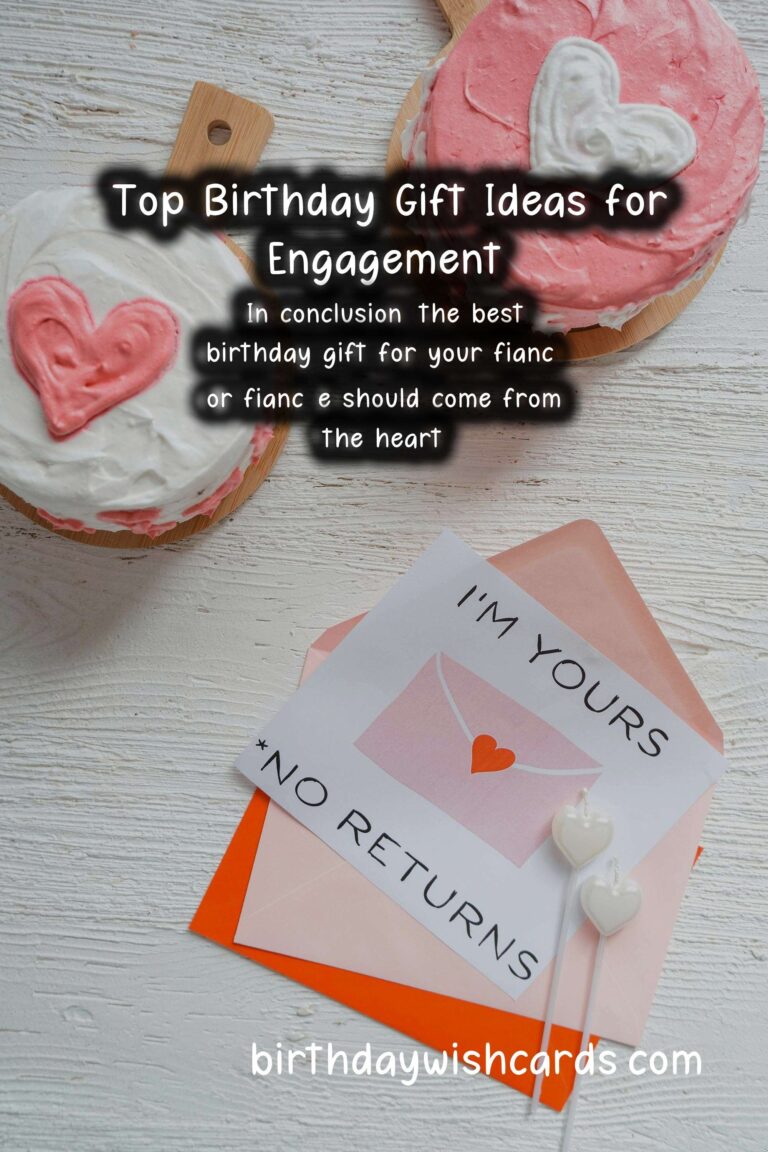 Top 10 Birthday Gift Ideas for Engagement
