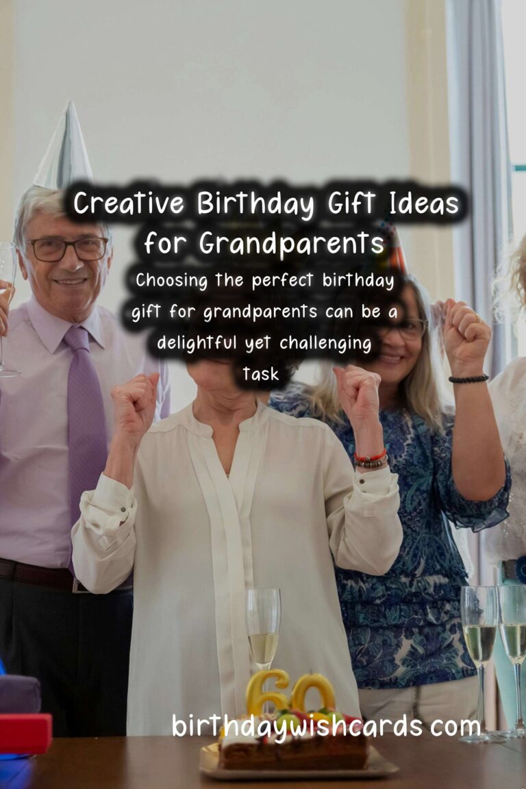 Top 10 Birthday Gift Ideas for Grandparents