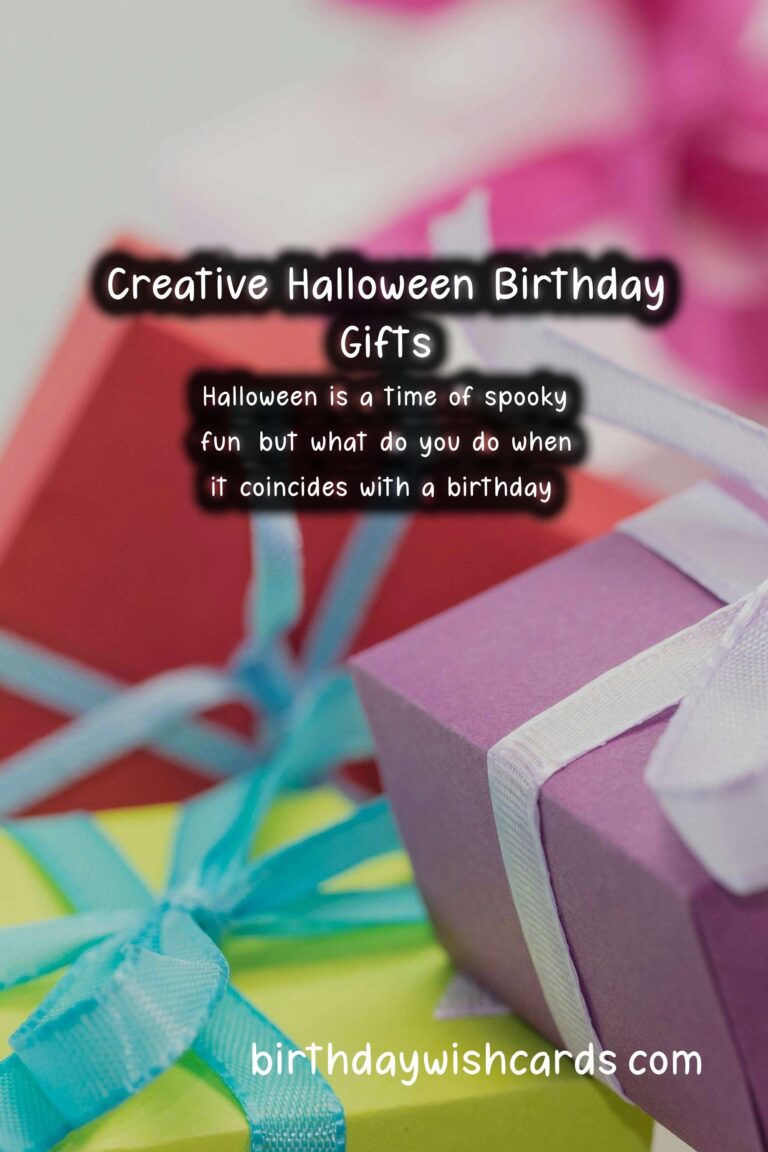 Top 10 Birthday Gift Ideas for Halloween