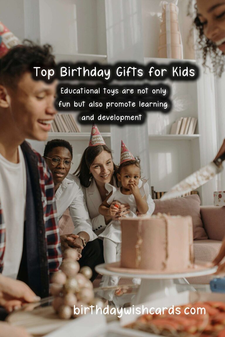 Top 10 Birthday Gift Ideas for Kids