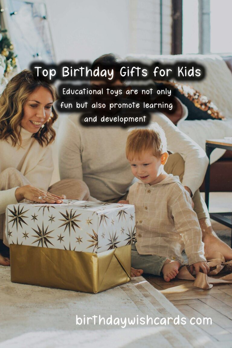Top 10 Birthday Gift Ideas for Kids