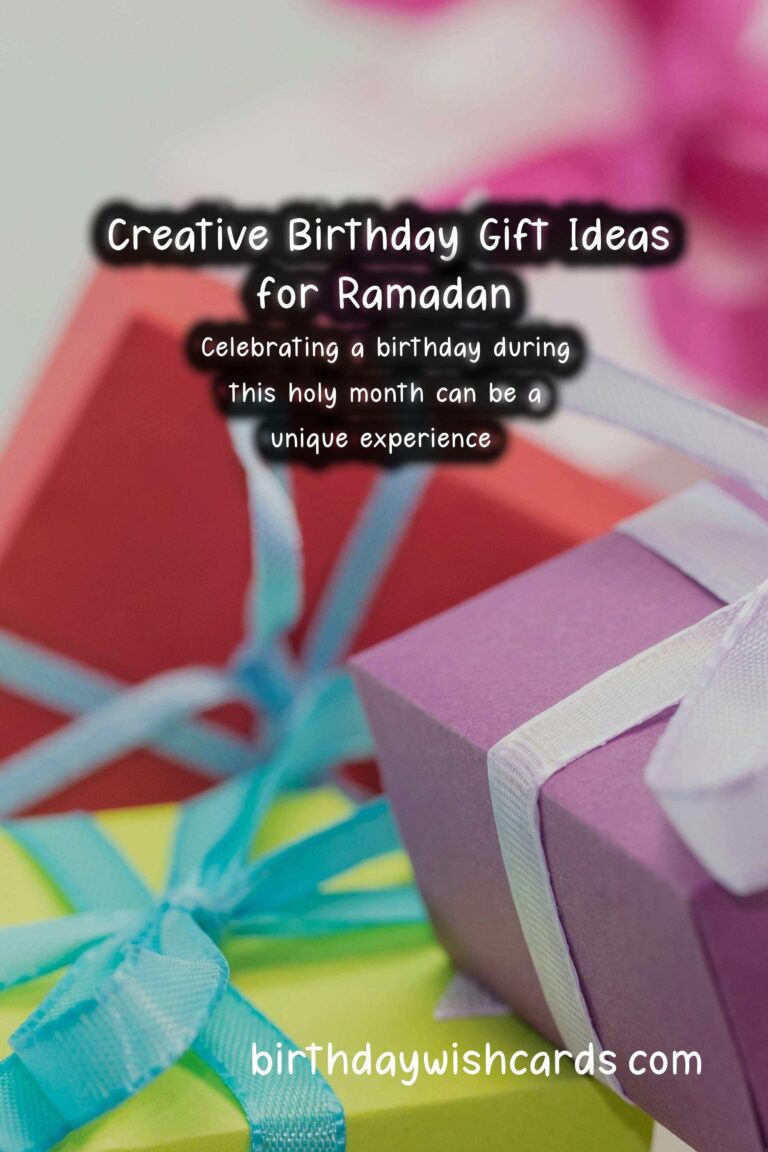 Top 10 Birthday Gift Ideas for Ramadan