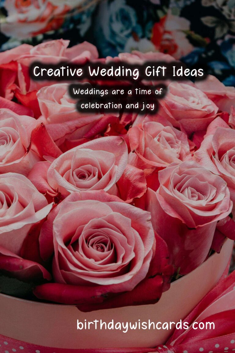 Top 10 Birthday Gift Ideas for Weddings