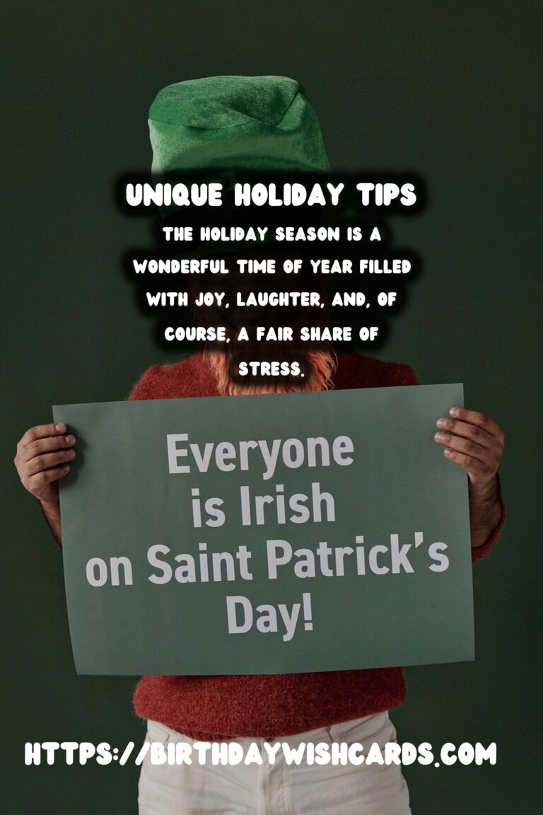 Top 15 Unique Holiday Survival Guide