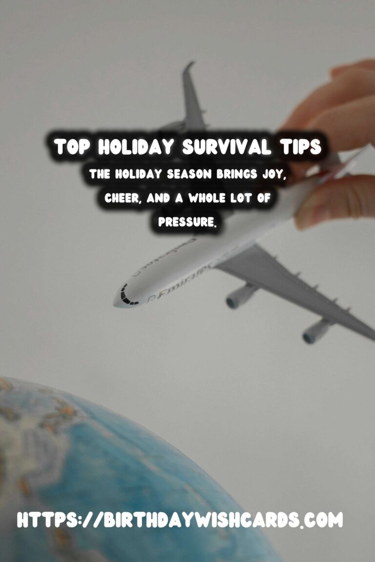 Top 20 Holiday Survival Guide That Impress