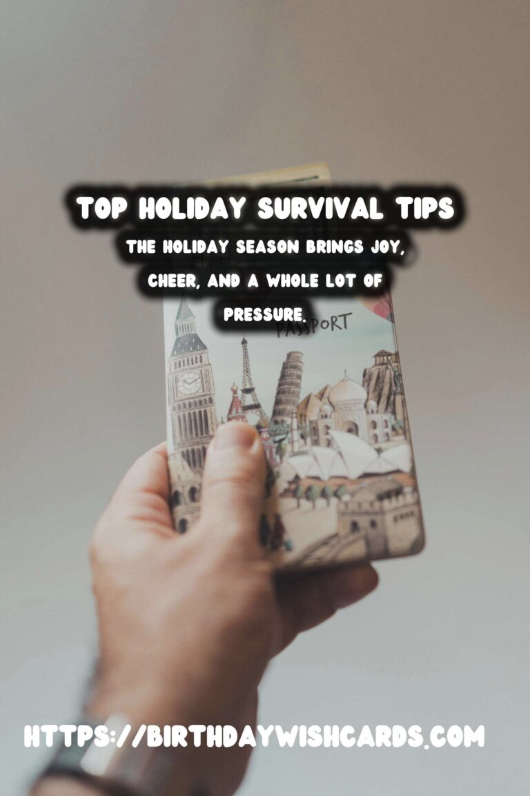 Top 20 Holiday Survival Guide That Impress