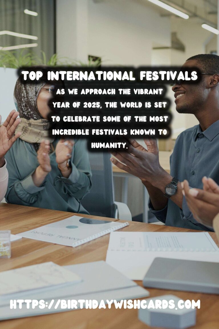 Top 20 International Festival Guides In 2025
