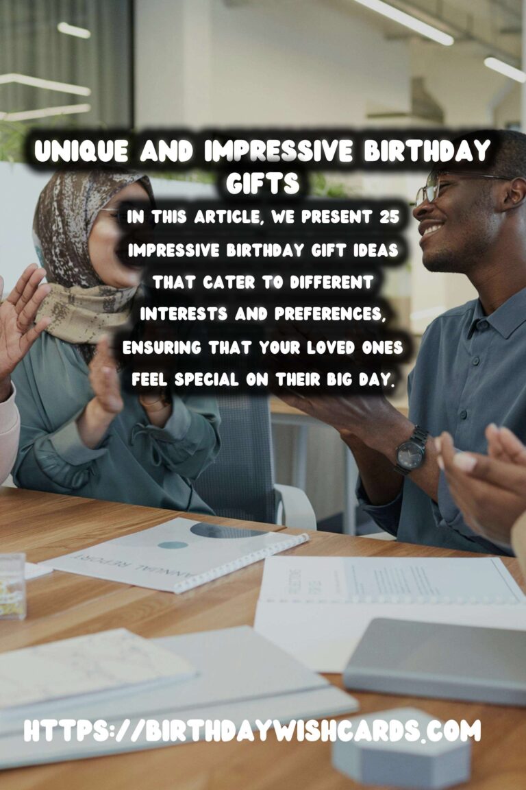 Top 25 Birthday Gift Ideas That Impress