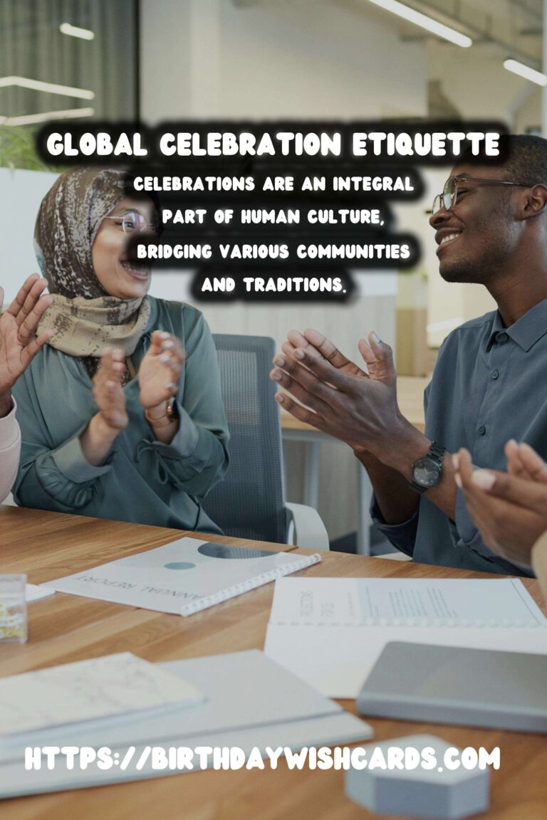 Top 25 Celebration Etiquette Around the World to Try This Year