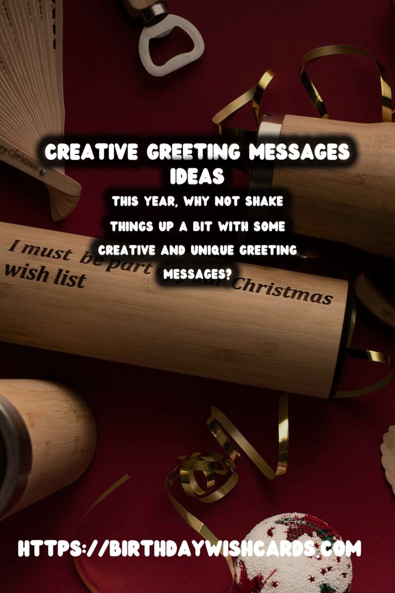 Top 25 Creative Greeting Messages to Try This Year