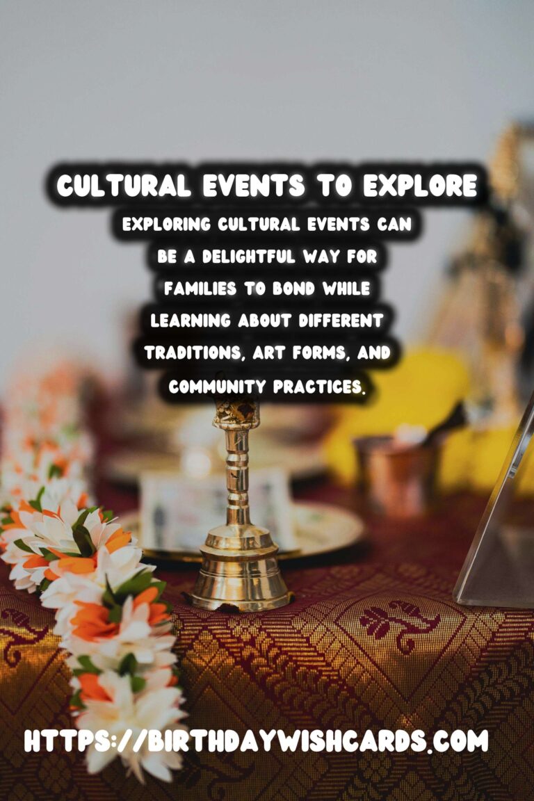 Top 25 Cultural Event Guide For the Whole Family