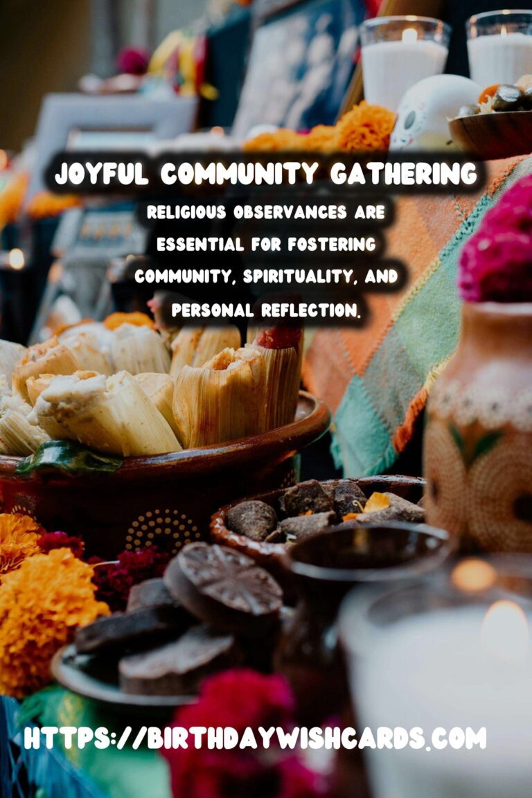 Top 25 Religious Observance Planning That Spark Joy