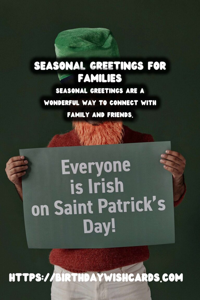 Top 25 Seasonal Greeting Ideas For the Whole Family