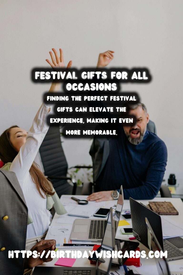 Top 30 Festival Gift Ideas For an Unforgettable Experience