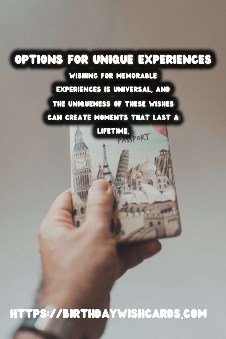 Top 30 Unique Wish Ideas For an Unforgettable Experience