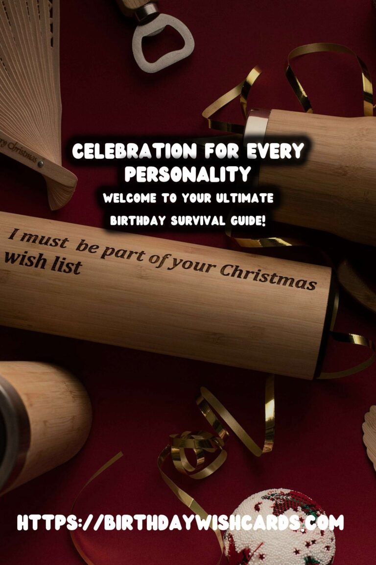 Top 75 Birthday Survival Guide For Every Personality
